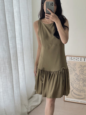 Celine Mini Bow Dress / 气质小蝴蝶结连衣裙