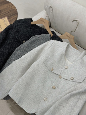 Korean Tweed Blazer