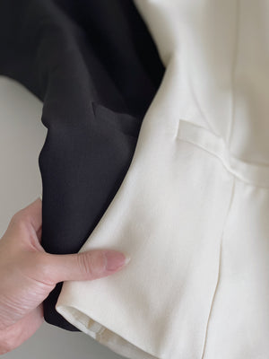 Button Up Suit Vest / 高级感西装马甲背心