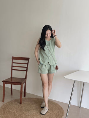 Marceline Denim Set / 老钱风宽松牛仔套装