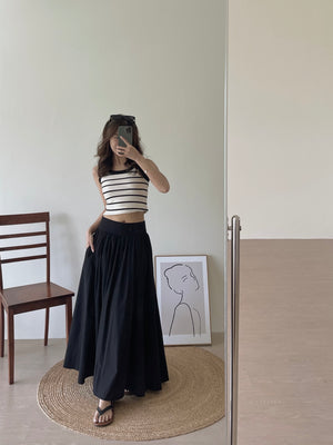 Maribel Flared Skirt / 显腰身宽摆半身裙