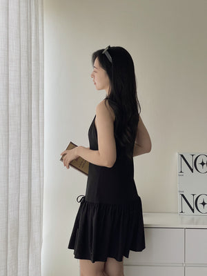 Celine Mini Bow Dress / 气质小蝴蝶结连衣裙