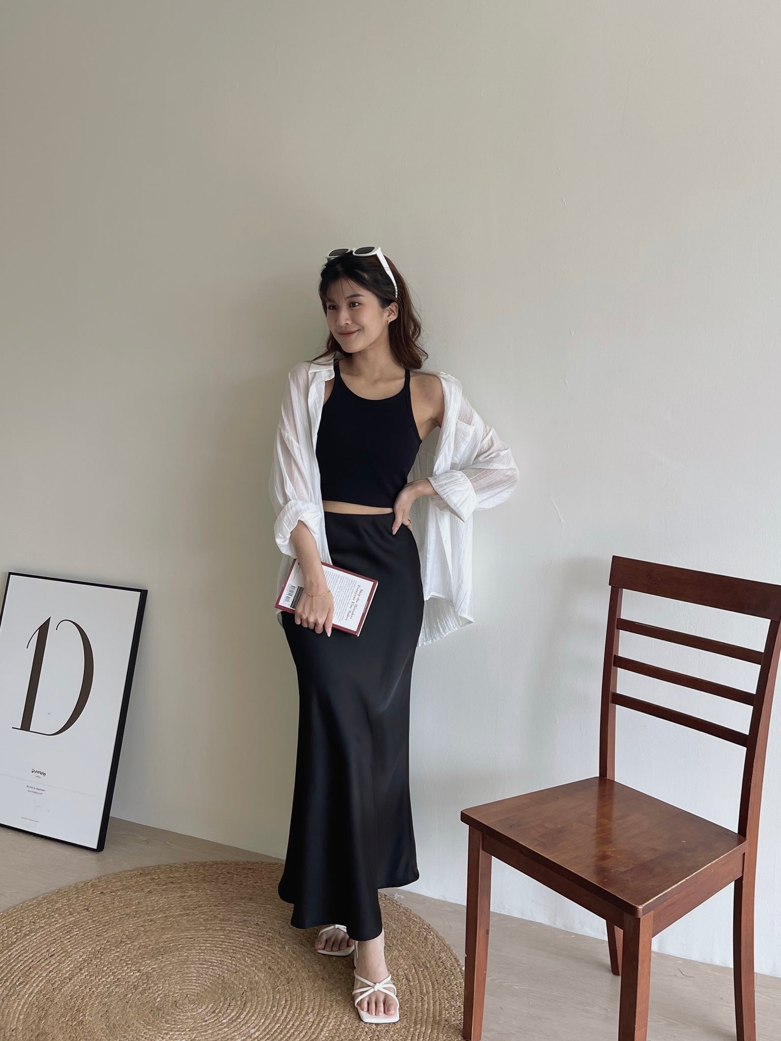 Ootd Sheer Shirt / 肌理感防晒薄衬衫