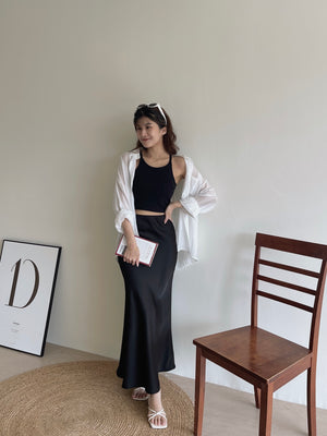 Ootd Sheer Shirt / 肌理感防晒薄衬衫