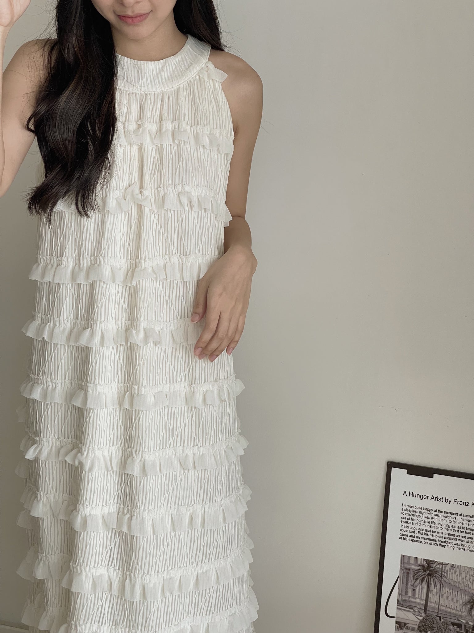 Ruffles Layered Dress / 度假风木耳边长裙