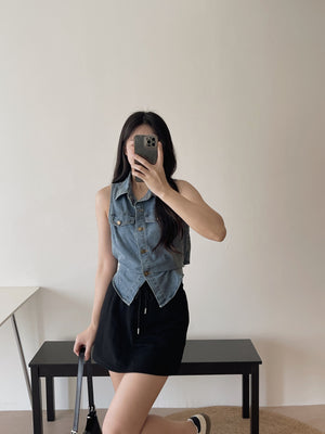 Sports Mini Skirt / 运动风防走光短裙