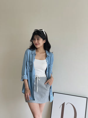 Soft Denim Shirt / 超软凉凉牛仔衬衫