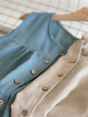 Garcella Linen Set / 简约棉麻套装