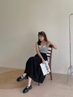 Lace Padded Singlet / 蕾丝透气孔胸垫吊带