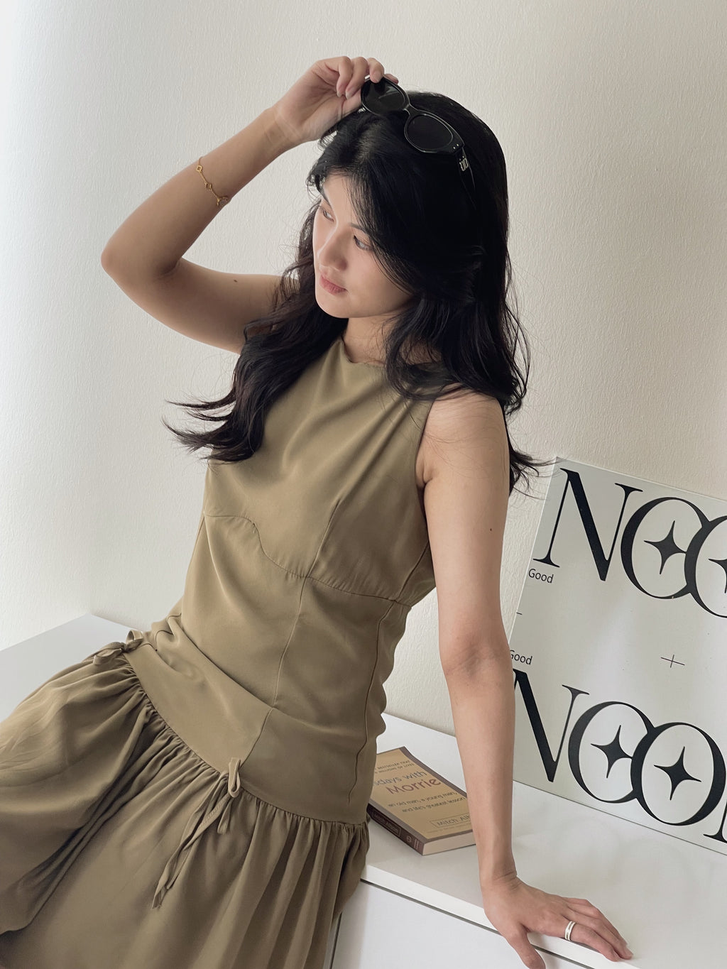 Celine Mini Bow Dress / 气质小蝴蝶结连衣裙