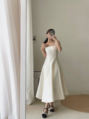 Hepburn Classy Dress / 赫本风收腰显瘦连