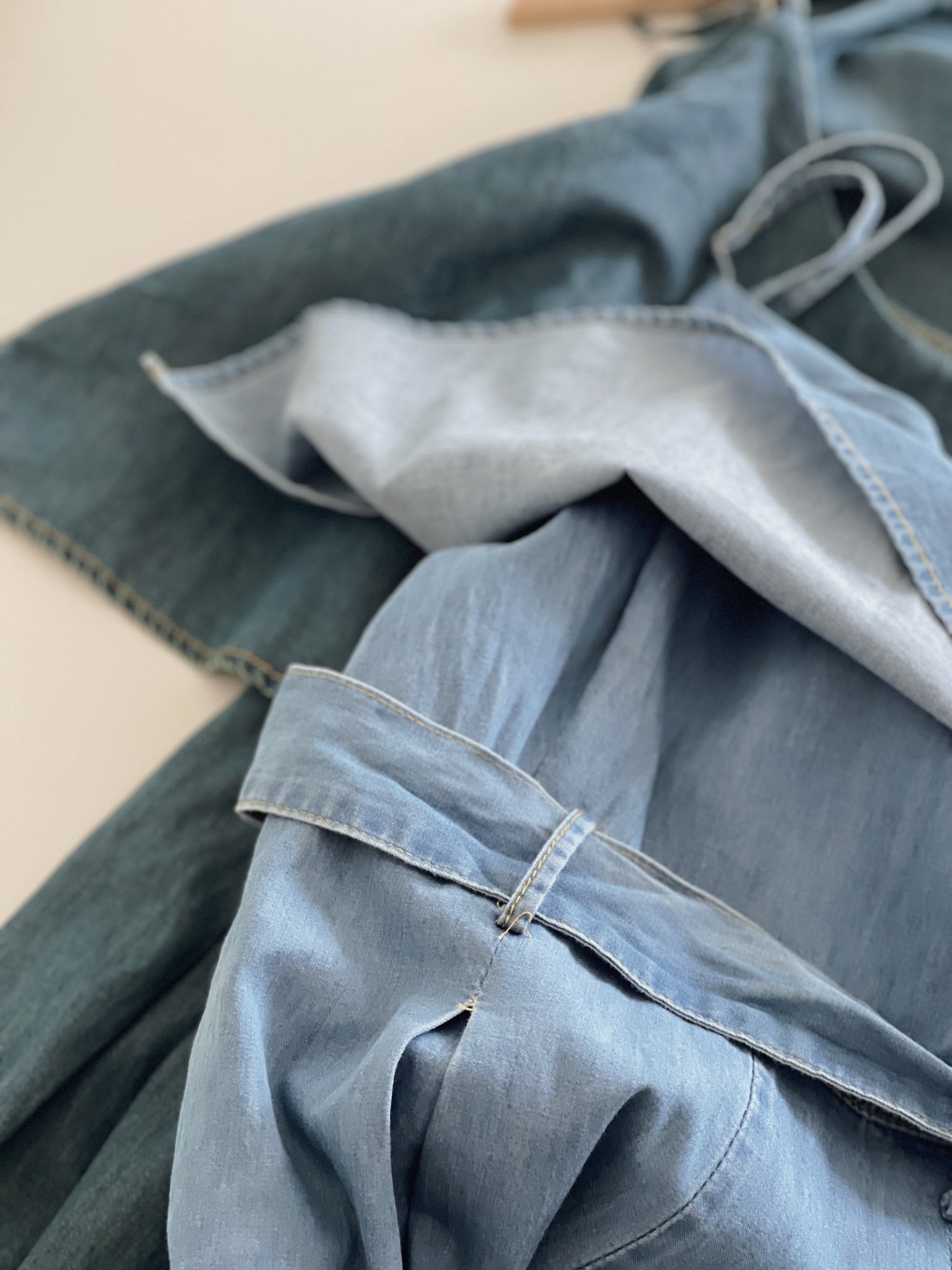 Arena Soft Denim Jumpsuit / 天丝软牛仔连体裤