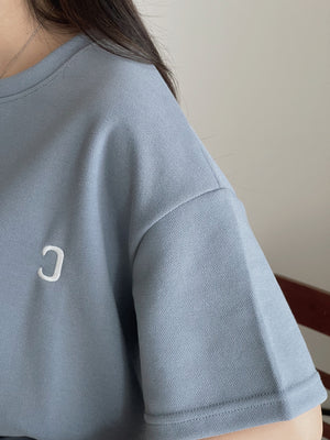 Morandi Casual Set / 莫兰蒂小刺绣休闲套装