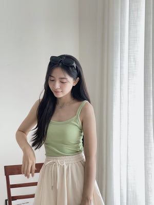 Padded Strap Singlet / 遮副乳带胸垫背心