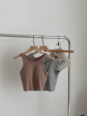 Comfy Padded Tank Top / 舒适一体式胸垫背心