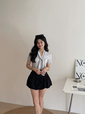 Mochi Tie Tee / 糯叽叽领带针织