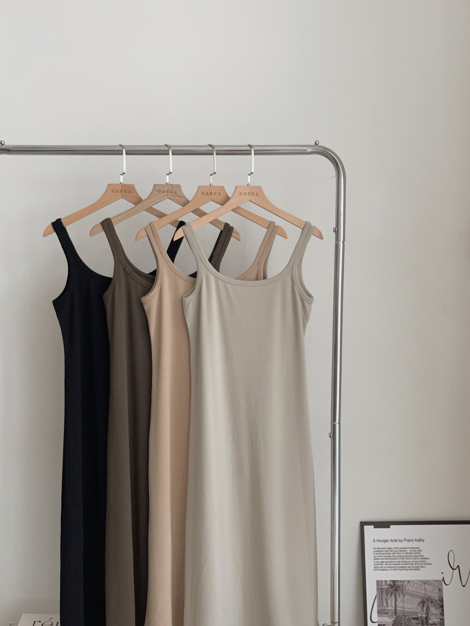 Plain Long Dress / 净色简约长裙
