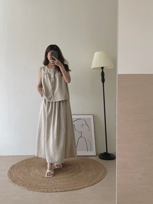 Garcella Linen Set / 简约棉麻套装