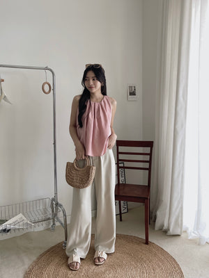 Roxane Suit Straight Leg Pants / 直筒阔腿西装裤