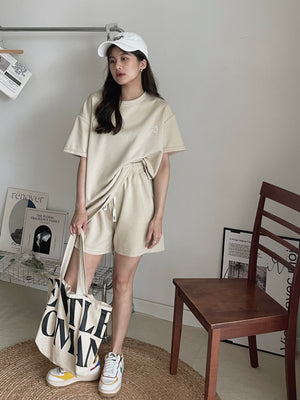 Morandi Casual Set / 莫兰蒂小刺绣休闲套装