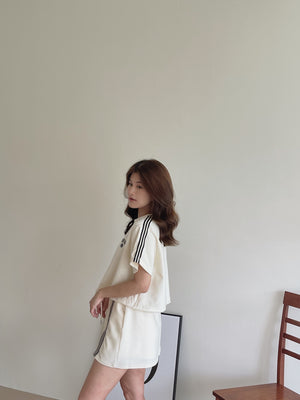 Sporty Skort Set / 盐系运动风裤裙套装