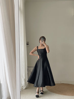 Hepburn Classy Dress / 赫本风收腰显瘦连