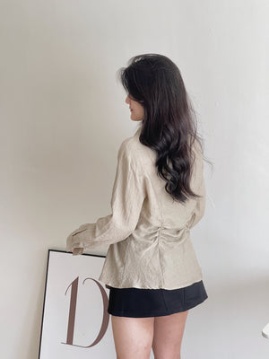 Sporty A-Line Skirt / 卫衣面料短裙