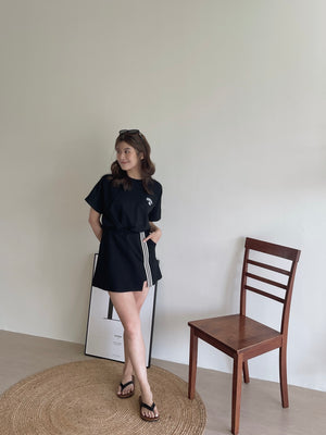 Sporty Skort Set / 盐系运动风裤裙套装
