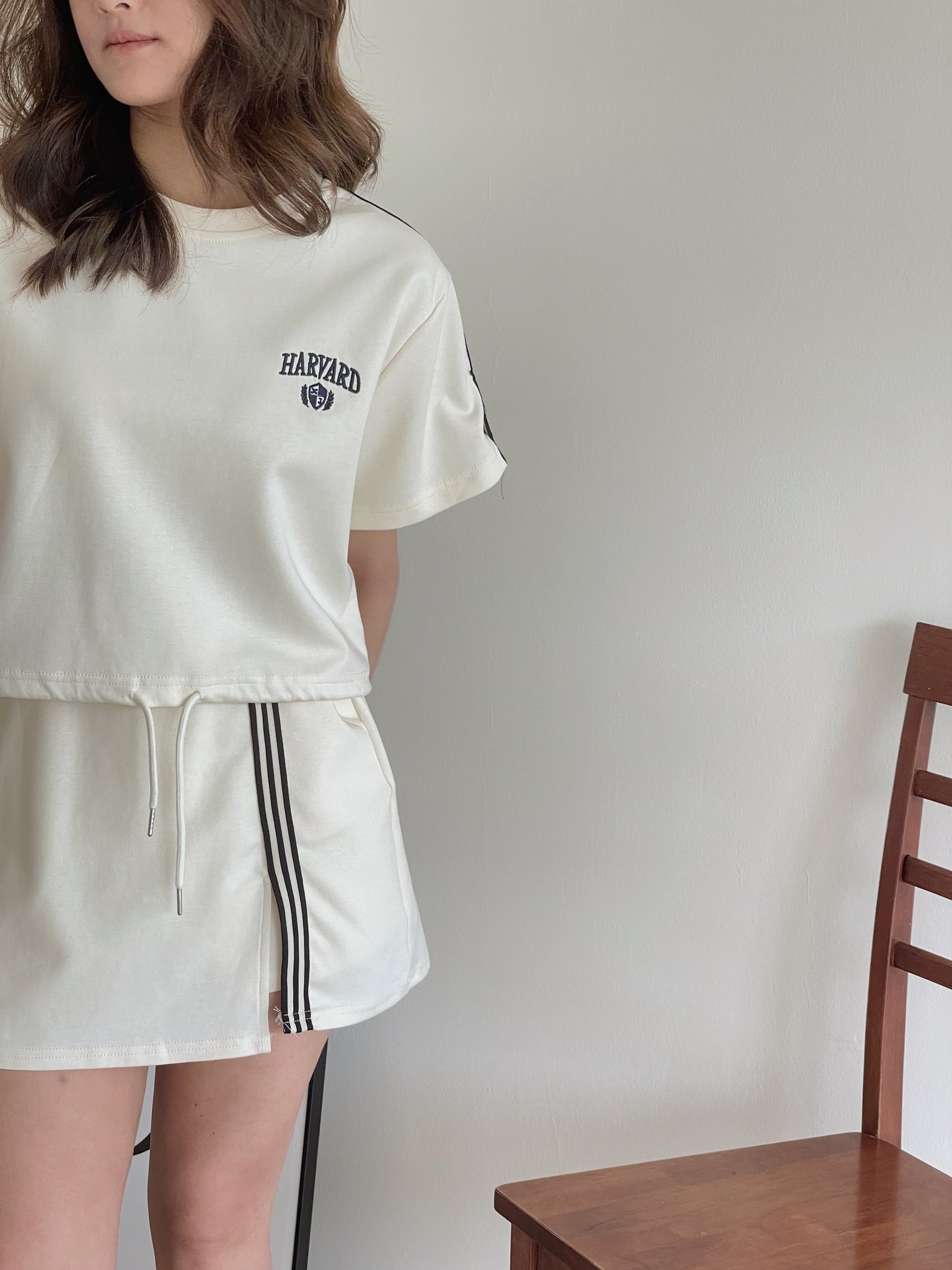 Sporty Skort Set / 盐系运动风裤裙套装