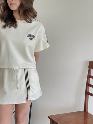 Sporty Skort Set / 盐系运动风裤裙套装