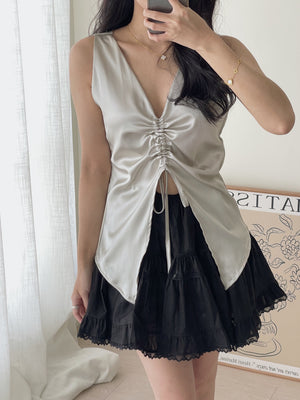 Lace Tutu Skirt / 蕾丝花边甜美短裙