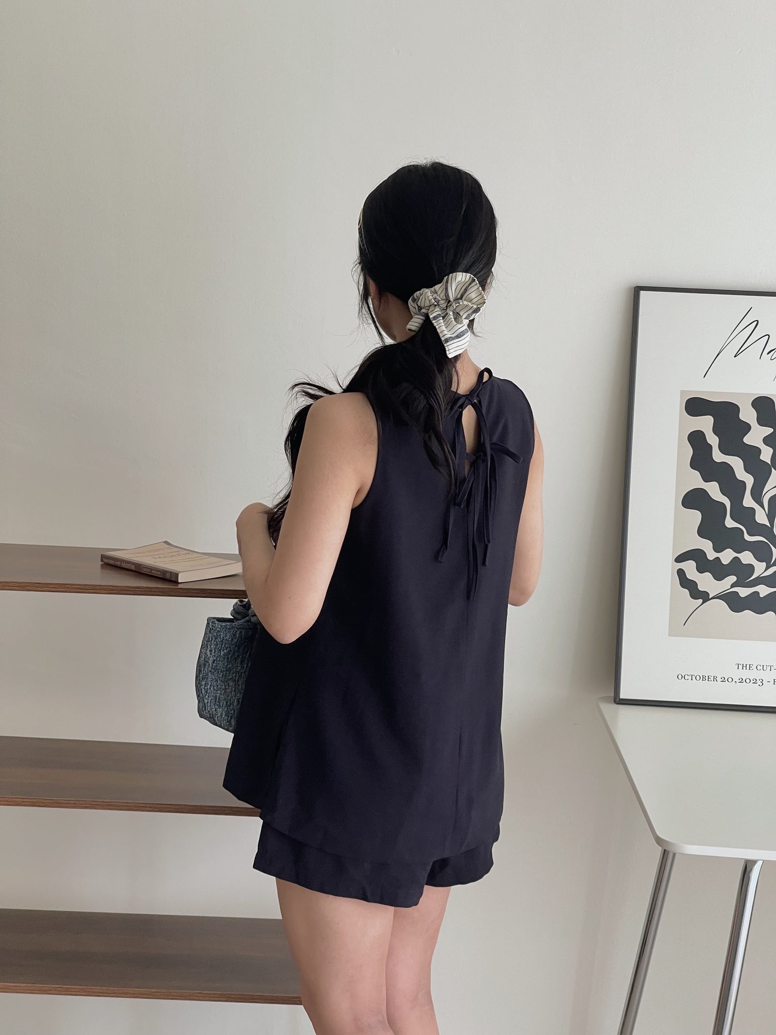 Hazel Old Money Style Set / 老钱风休闲马甲短裤套装