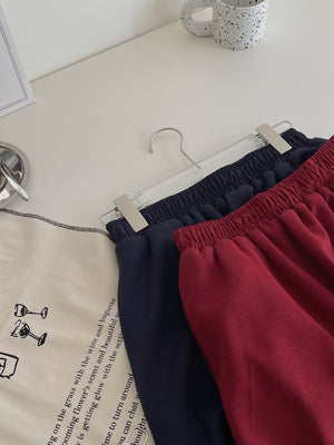 Puppy Cartoon Skort Set / 太空棉小狗卡通裤裙套装