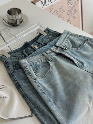Retro Baggy Jeans Trousers / 复古阔腿拖地牛仔裤