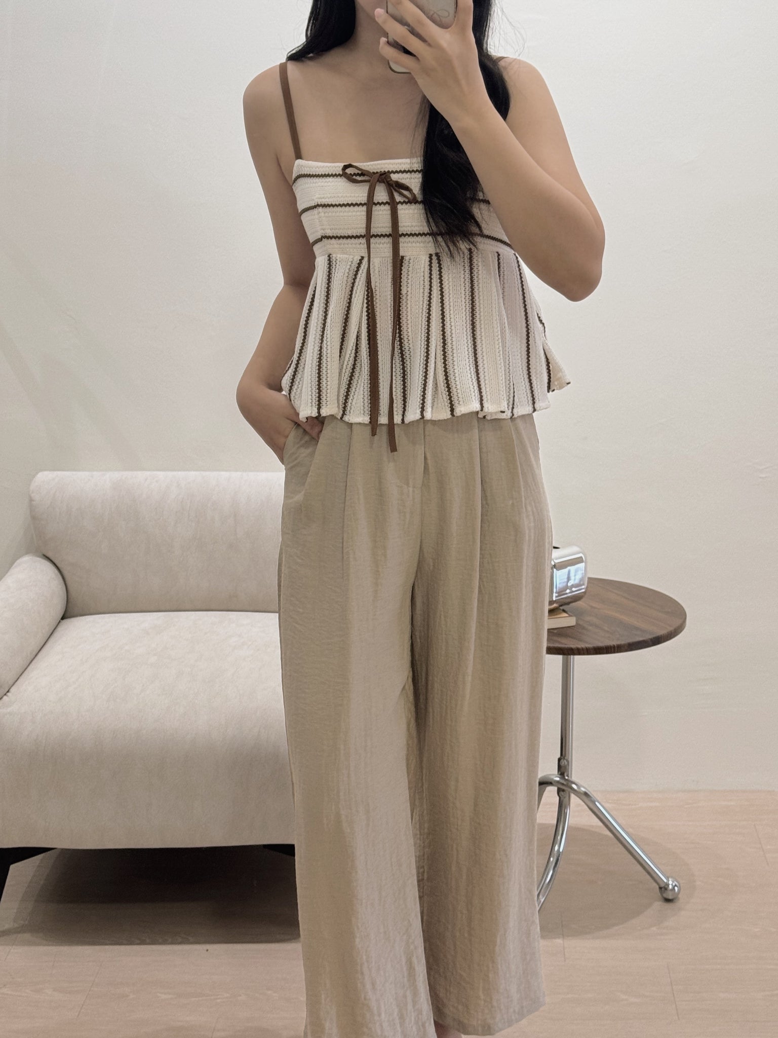 Sweetie Knit Top / 甜美针织吊带上衣