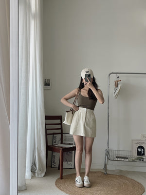 Padded Strap Singlet / 遮副乳带胸垫背心