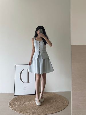 Isabelle Button Up Set / 知性优雅排扣套装