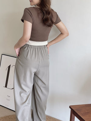 Tasha Smooth Suit Trousers / 垂顺长腿西装裤