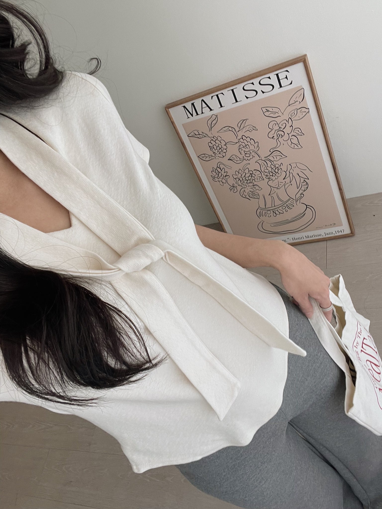 Mochi Tie Tee / 糯叽叽领带针织
