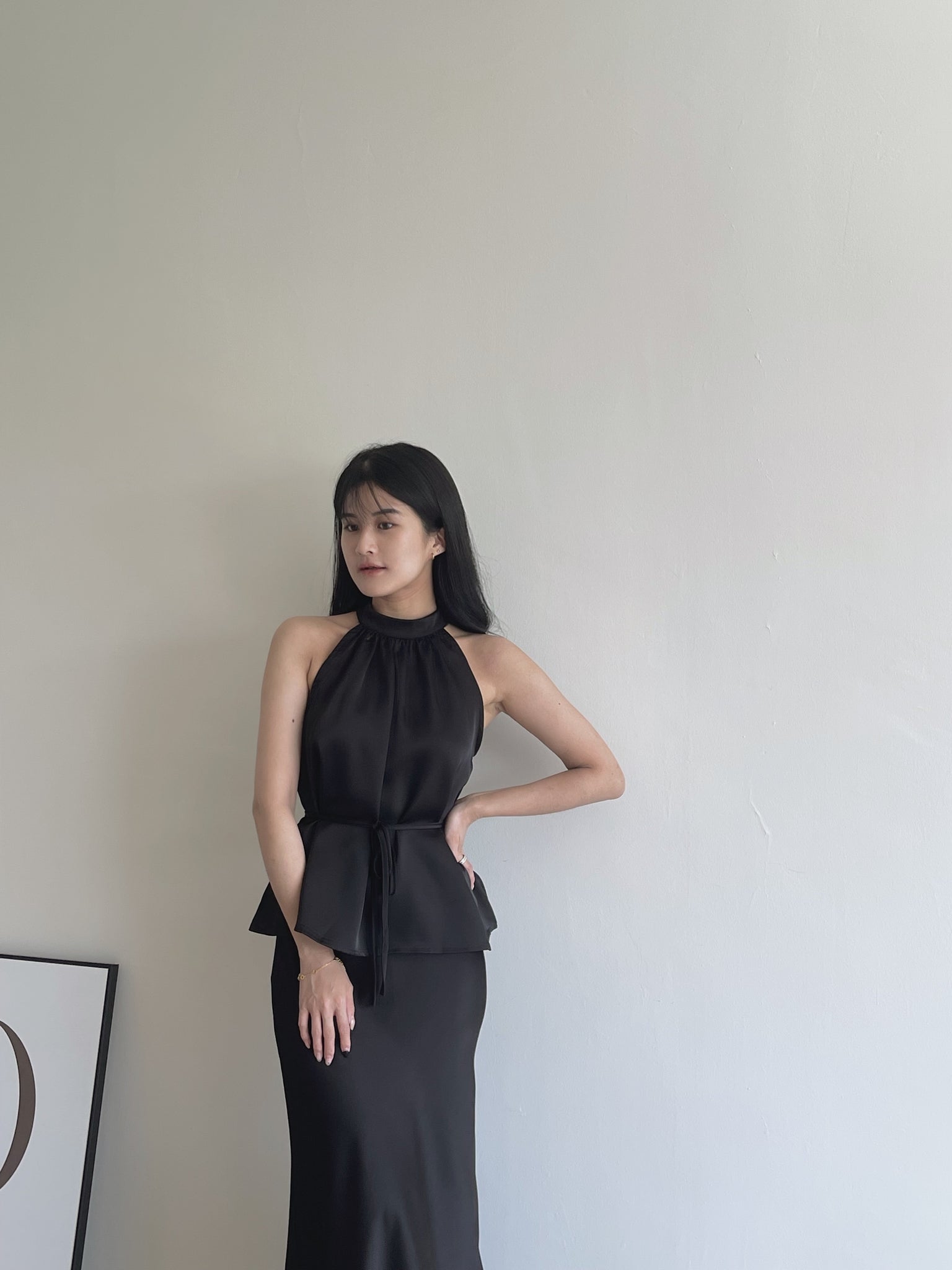 Anastasia Satin Set / 名媛贵族气质缎面套装