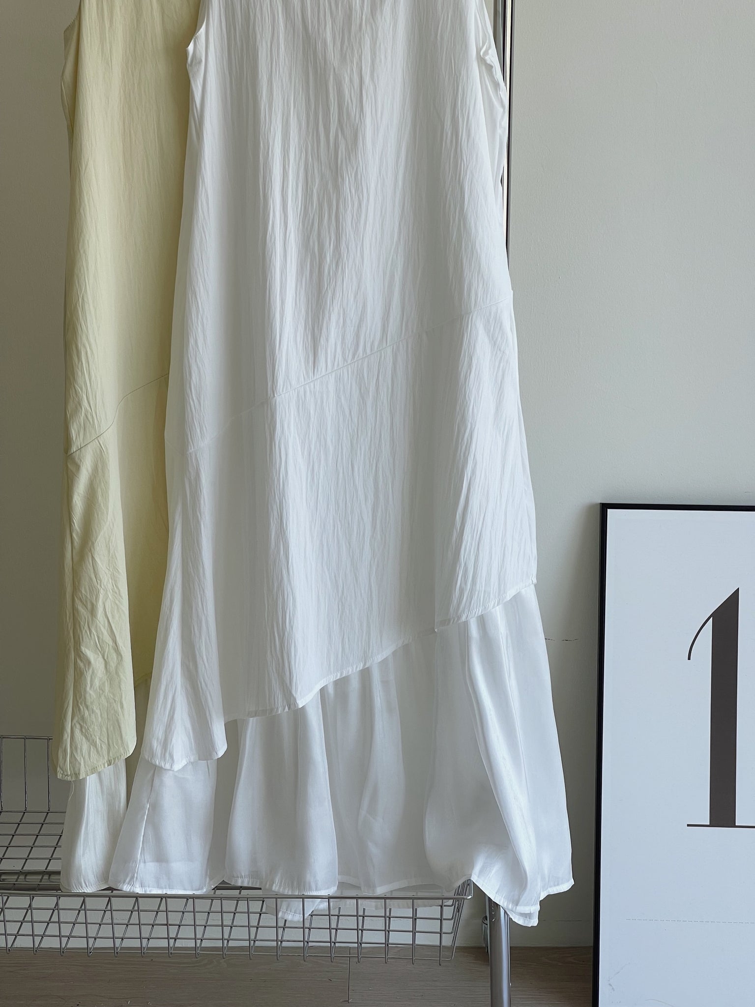 [Minor Defect] Organza Flare Dress / 气质不规则裙摆长裙