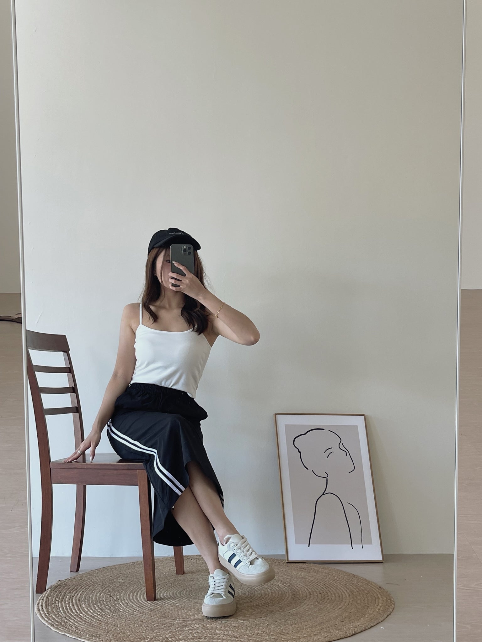 Sporty Midi Skirt / 美式速干运动半身裙