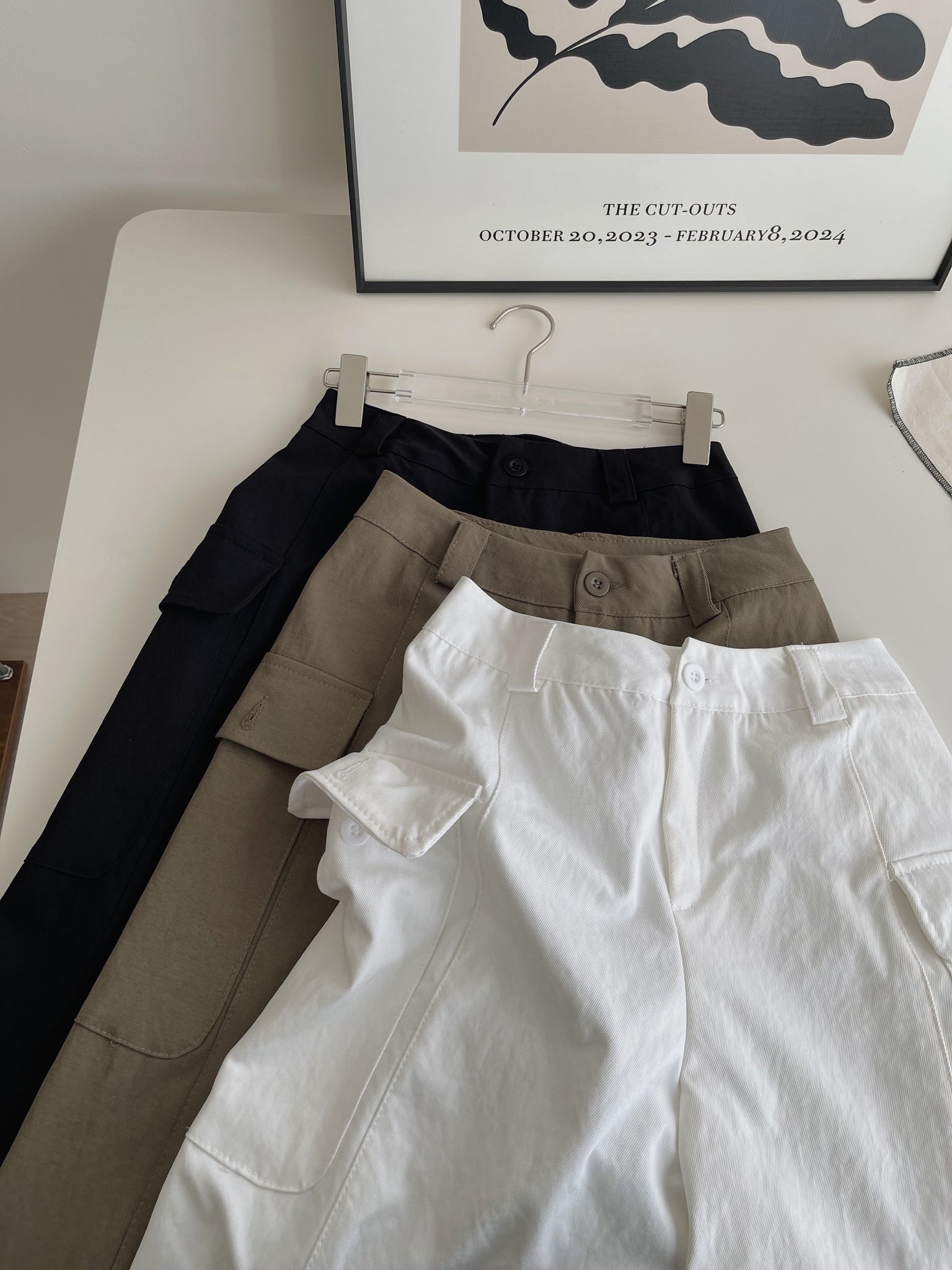 Stylish Baggy Cargo Pants / 帅气个性阔腿长裤