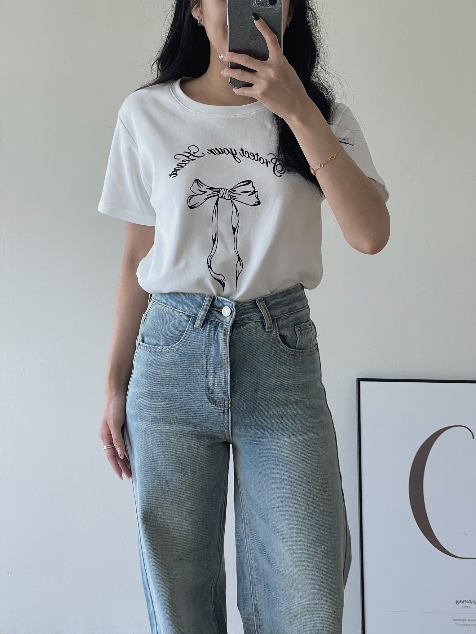 Girly Pop Tee / 少女感显瘦T恤