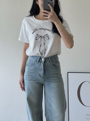 Girly Pop Tee / 少女感显瘦T恤