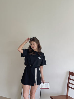 Sporty Skort Set / 盐系运动风裤裙套装