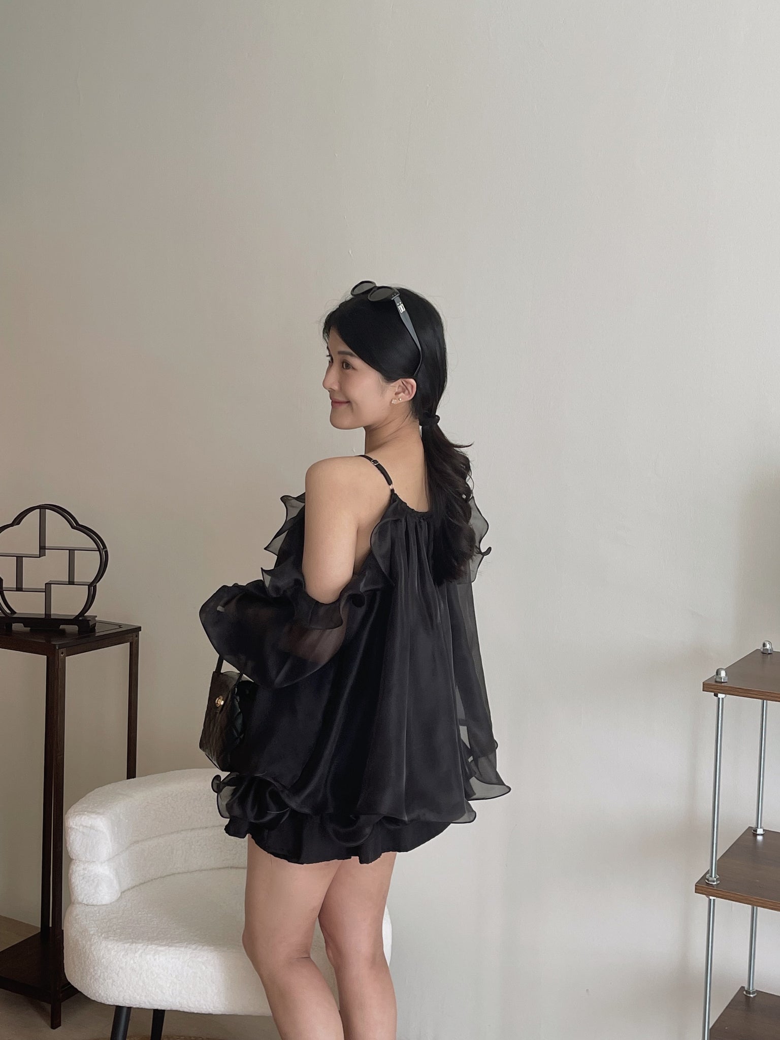 Ballet Layered Mini Skirt / 蛋糕芭蕾迷你短裙