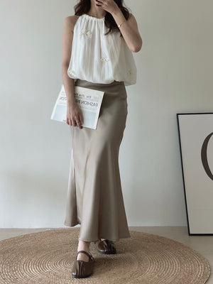 Satin Mermaid Skirt / 高级感缎面鱼尾裙