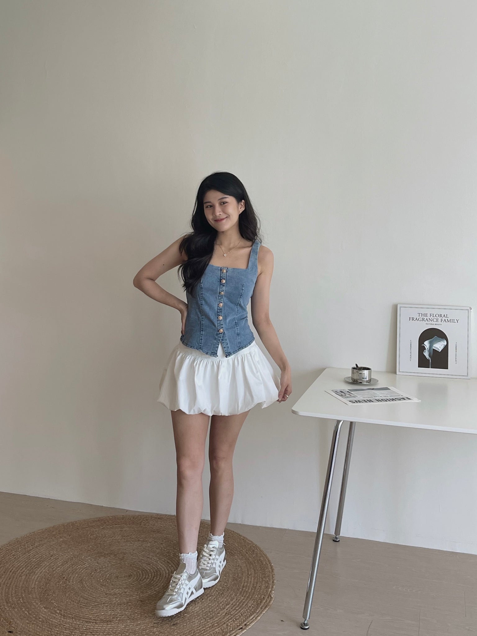 Tulip Puff Skirt / 遮胯花苞短裙