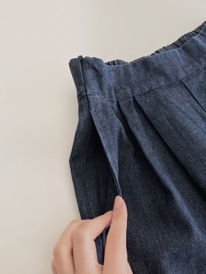 Marceline Denim Set / 老钱风宽松牛仔套装